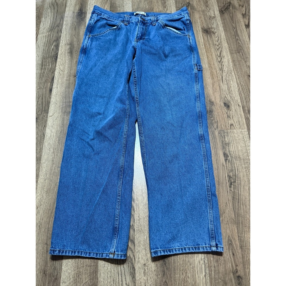 Blue Mountains Jeans, Men's Size 34x32, Blue, Denim, Straight Leg, Pockets